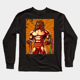 Ultimate Warrior // Retro Comics Style Long Sleeve T-Shirt